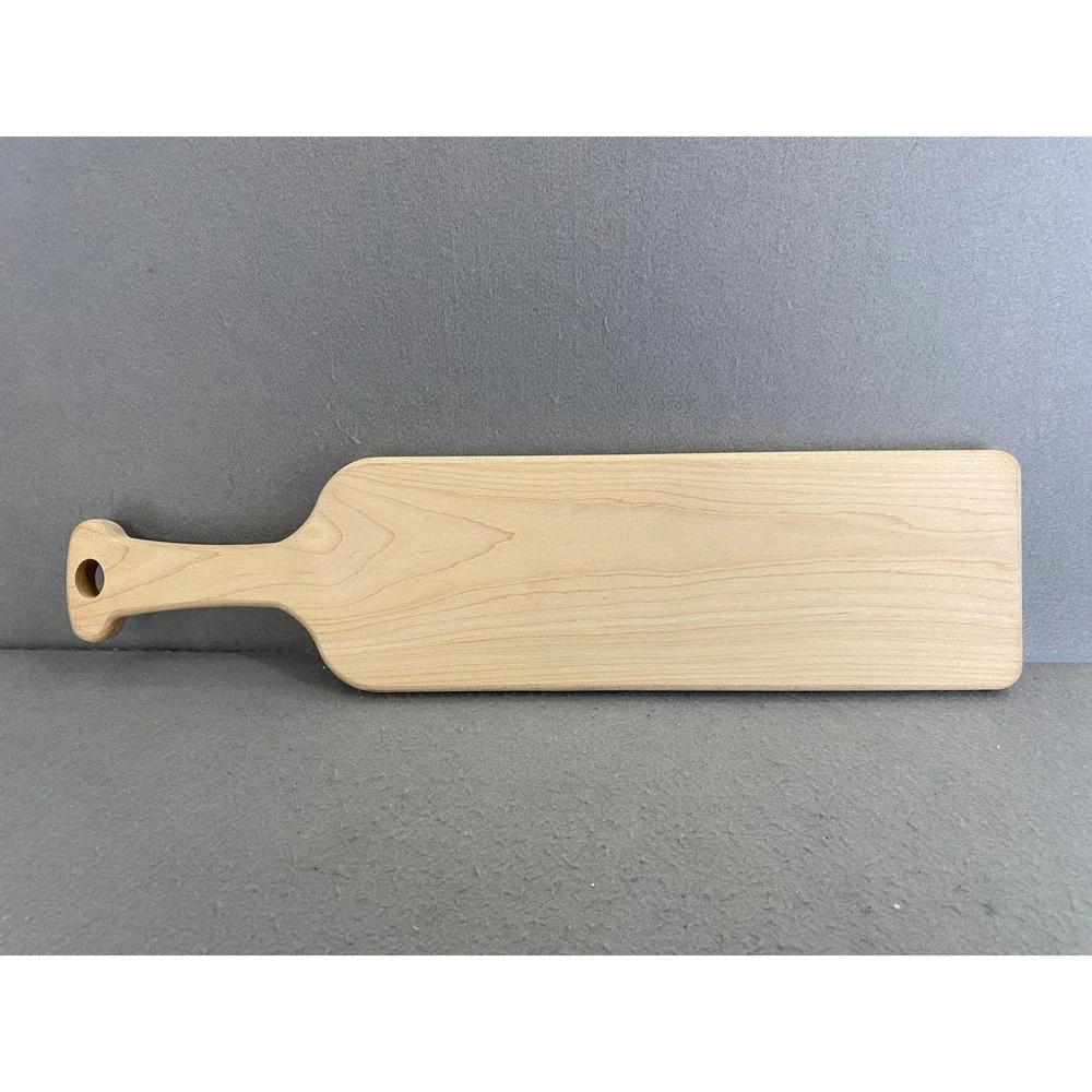 Boos‎ Blocks Maple Wood Serving Board Rectangular Paddle Charcuterie Tray 20x4.5
